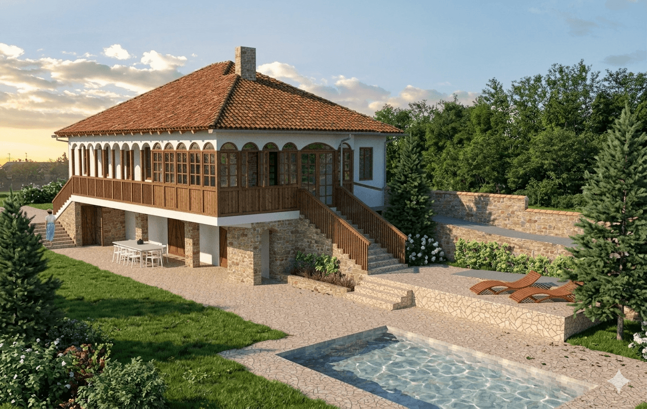 Kuća na temeljima tradicije – arhitektonski projekat